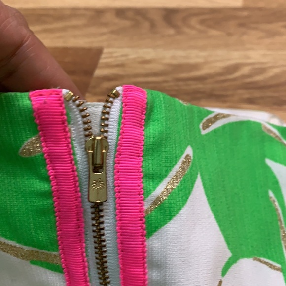 Lilly Pulitzer lottie strapless dress size 0 - Picture 10 of 16